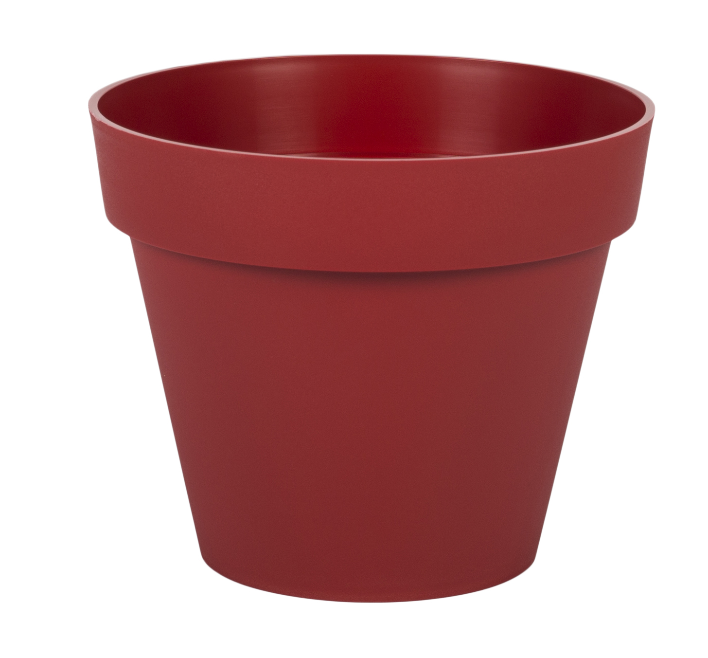 Pot rond Toscane ⌀ 20 cm rouge Rubis - EDA